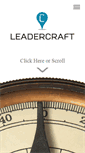 Mobile Screenshot of craftingleaders.com